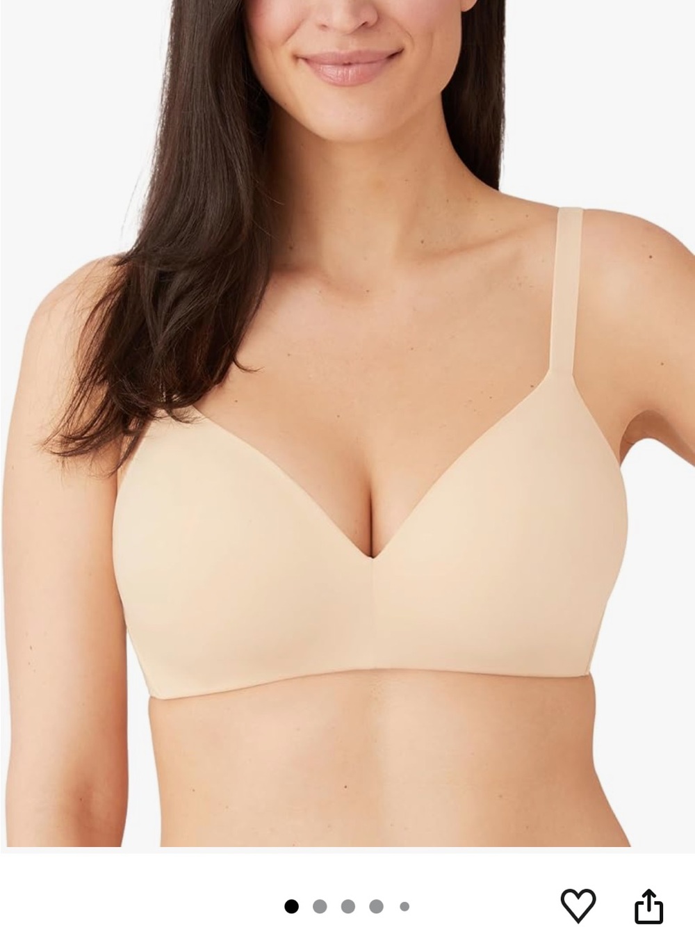 Wacoal Women's How Perfect Wire Free Bra 34c NWT